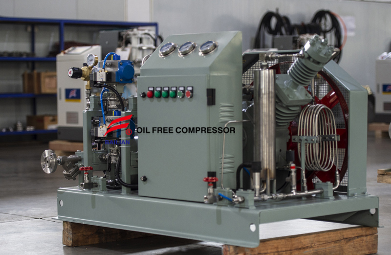 industrial reciprocating co2 compressor extraction for beer  промышленное извлечение поршневого со2 компрессора для пива
