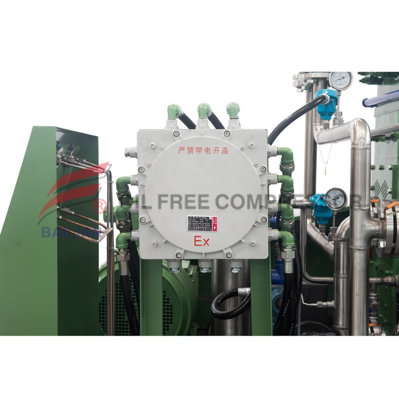 Бесплатный кислородный компрессор без масла 200 нм3