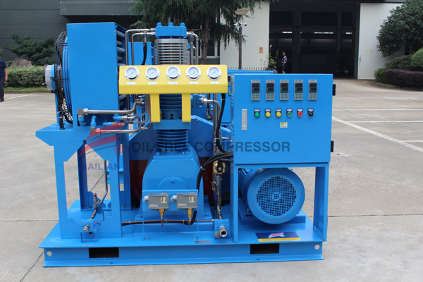Кислородный компрессор высокого давления с воздушным охлаждением Bailian готов к поставке