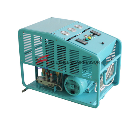Промышленный дожимной кислородный компрессор высокого давления объемом 2 м3