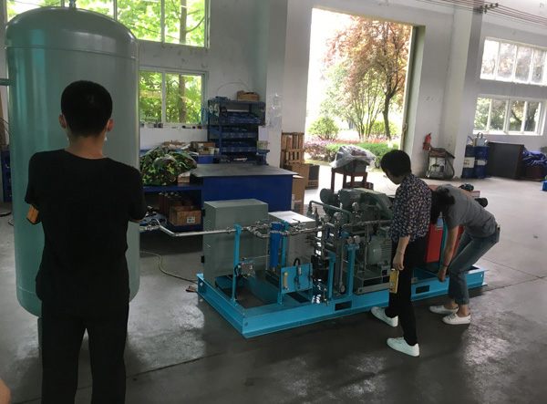 Добро пожаловать Daikin Fluorochemicals в оборудование для приемки компрессоров Bailian